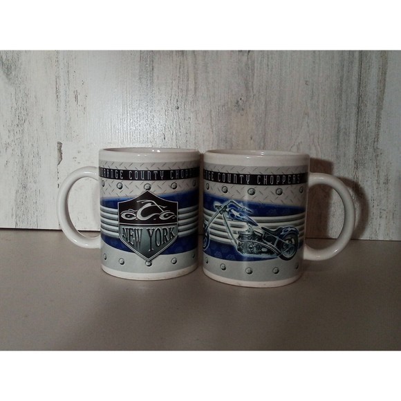 Orange County Chopper Coffee Mug Set Of 2 - Picture 13 of 16